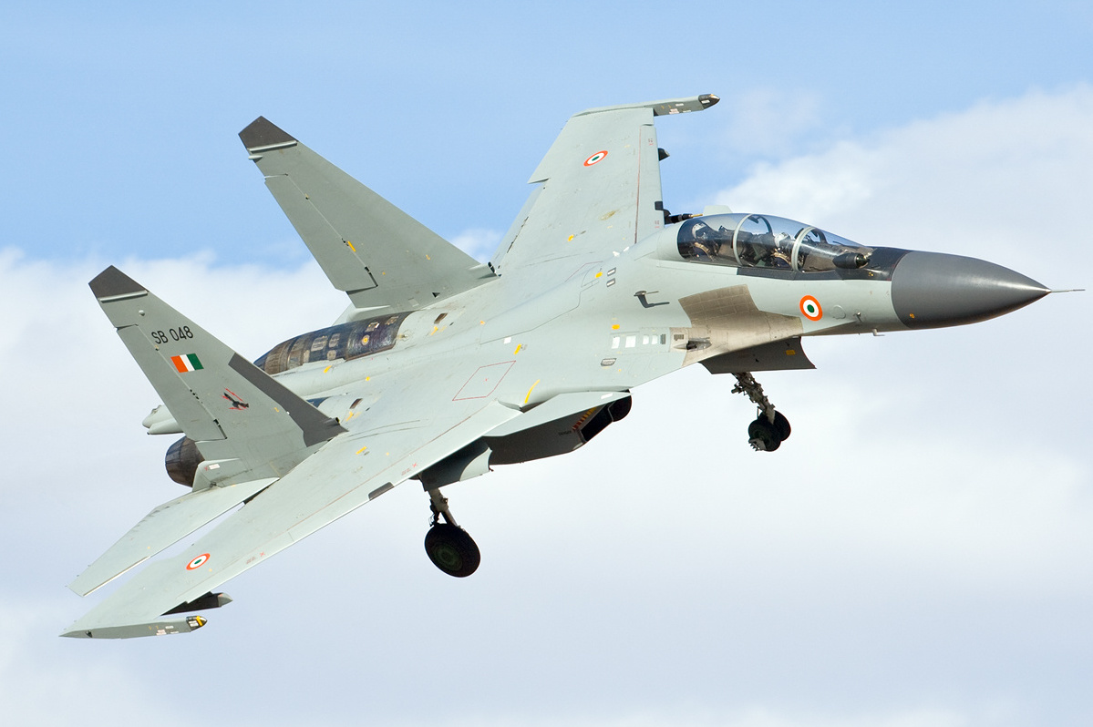 Sukhoï Su-30MKI indien en virage