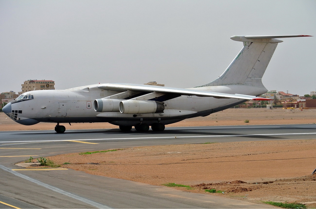 Iliouchine Il-76TD soudanais avant livraison