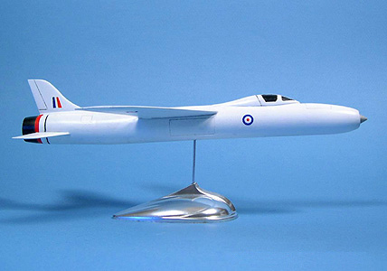 Supermarine 553 - Maquette vu de côté