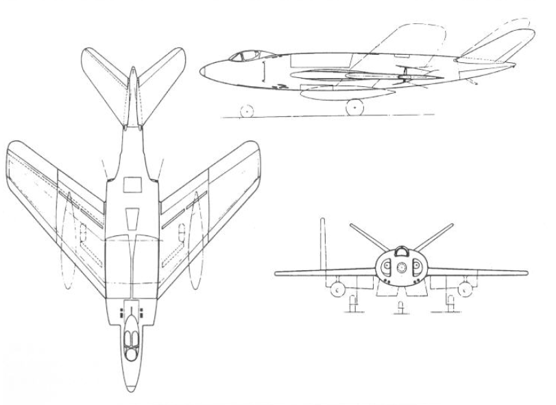 Supermarine 525 - Design initial