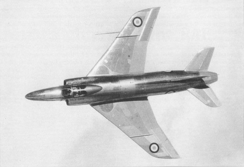 Supermarine 541 en vol