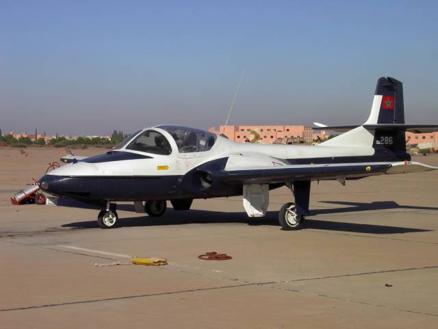 Cessna T-37B Tweety Bird marocain