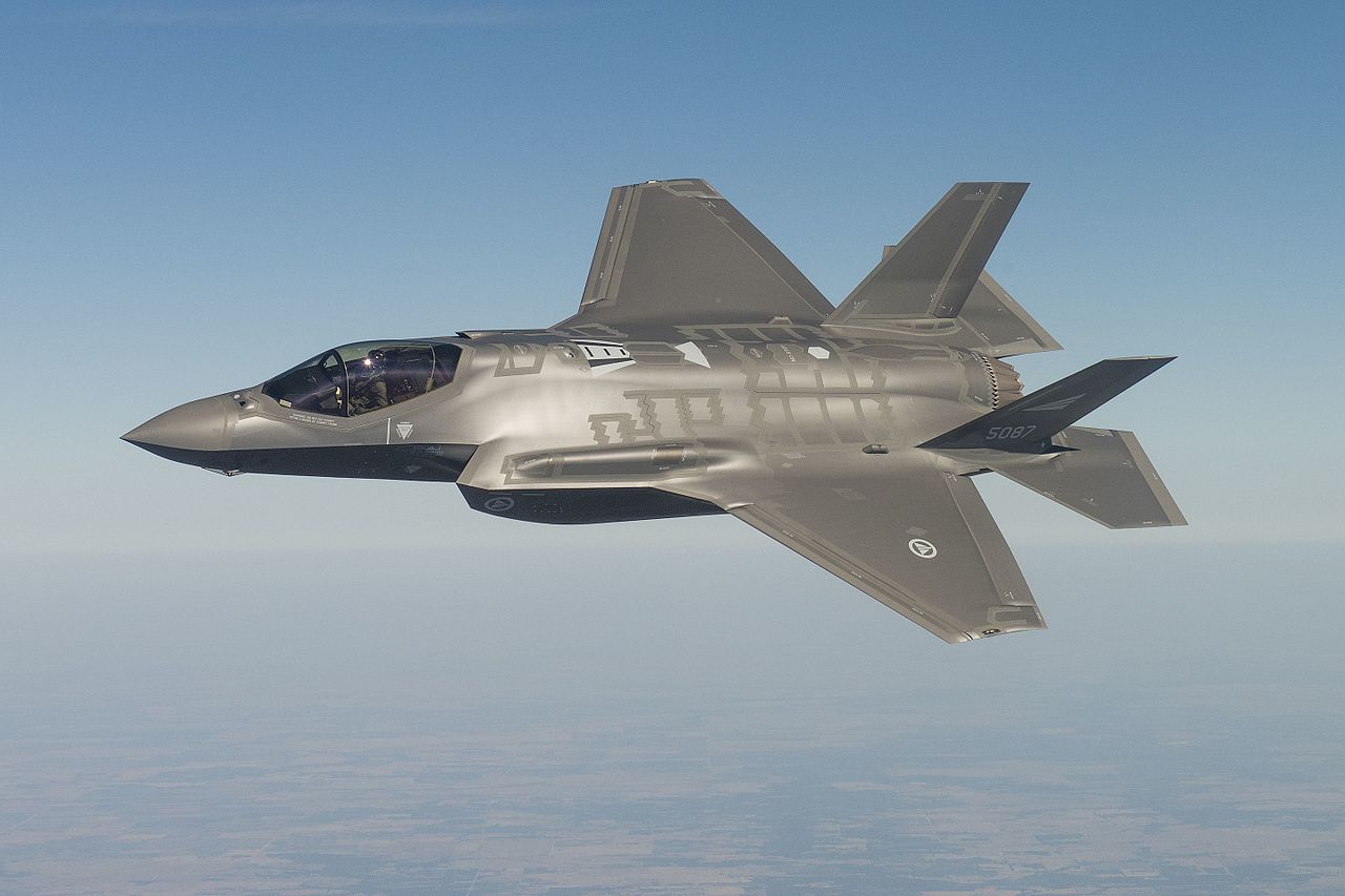 Lockheed-Martin F-35A Lightning II norvégien en vol