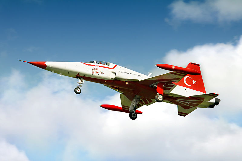 Canadair NF-5A Freedom Fighter de la patrouille Turkish Star