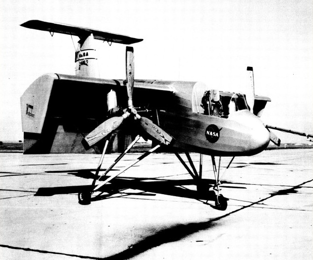 Ryan VZ-3 Vertiplane au sol