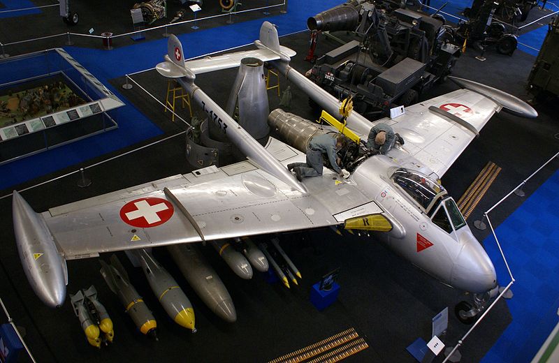 De Havilland DH-112 Venom FB.4 suisse