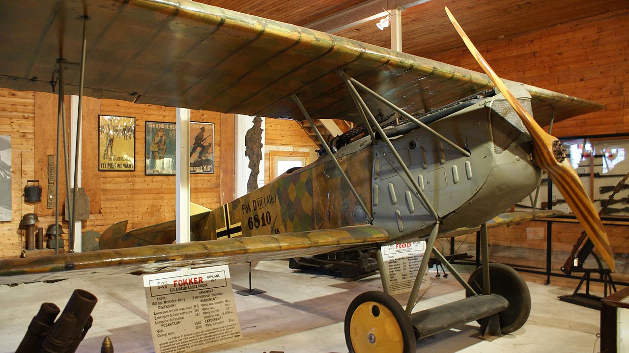 Fokker D.VII préservé au Canada