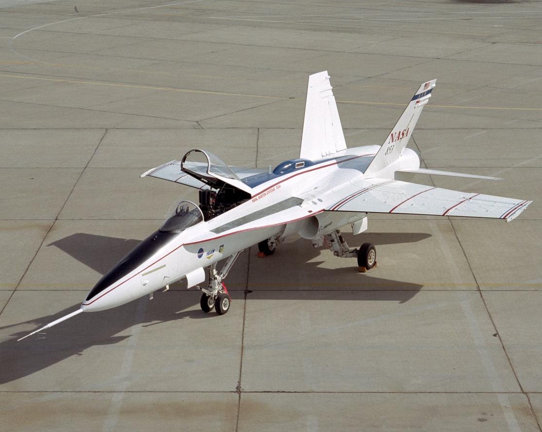 Boeing X-53 au sol