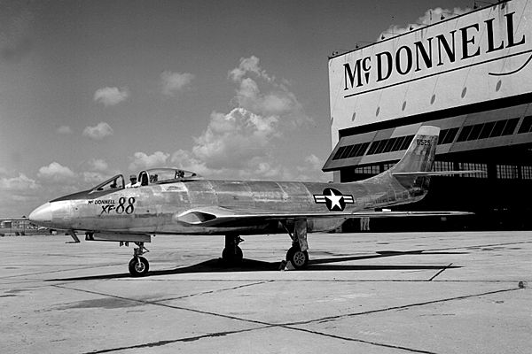 McDonnell XF-88 Voodoo au sol