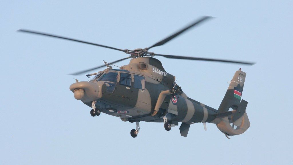 Harbin Z-9WE kenyan en vol