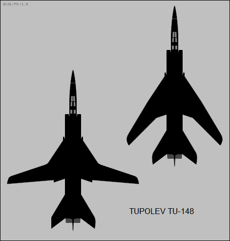 Tupolev Tu-148, concepts
