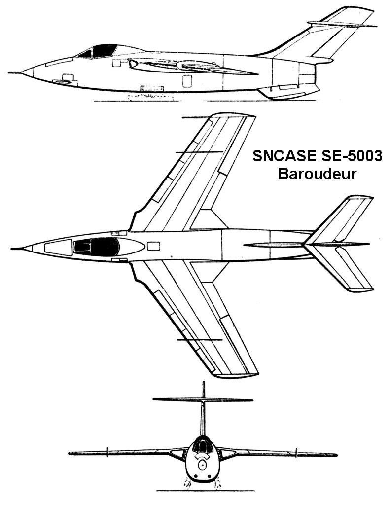 Sud-Est SE-5003 Baroudeur