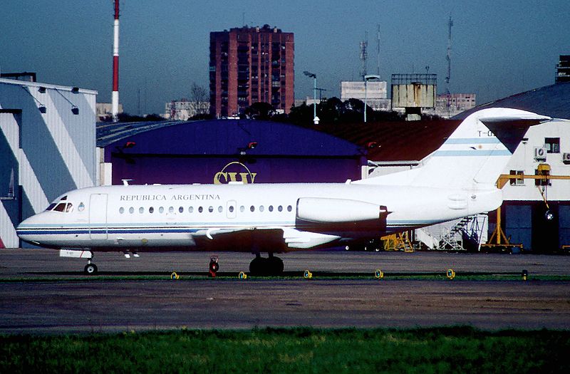 Fokker F28-4000 Fellowship argentin