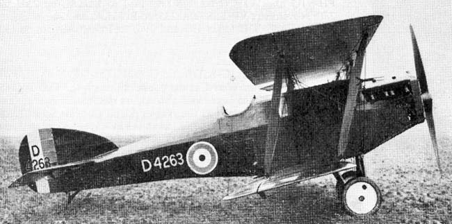 Martinsyde F.4 Buzzard de la RAF