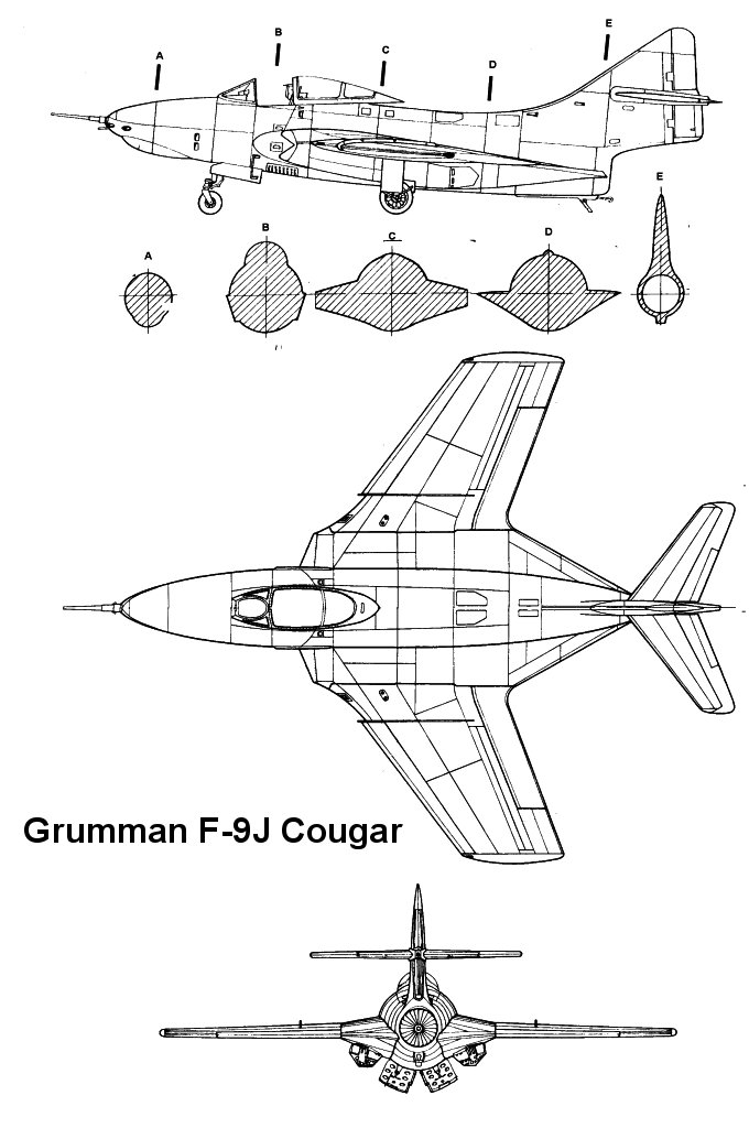 Grumman F-9J Cougar