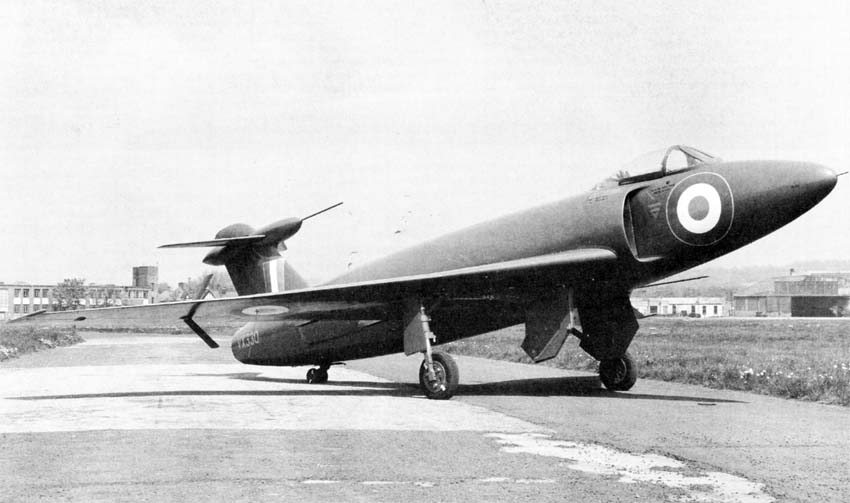 Handley Page HP.88 au sol vu de l'avant