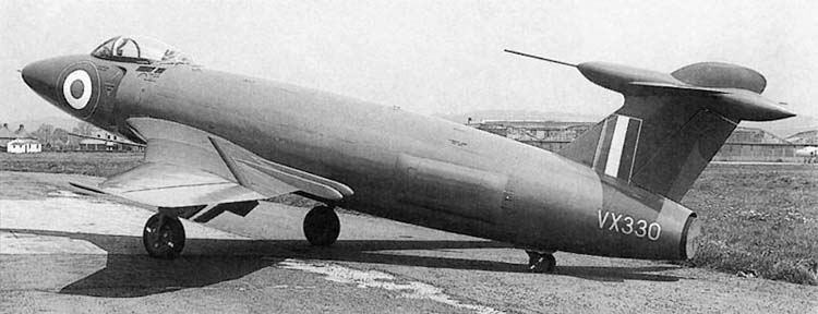 Handley Page HP.88 au sol vu de l'arrière