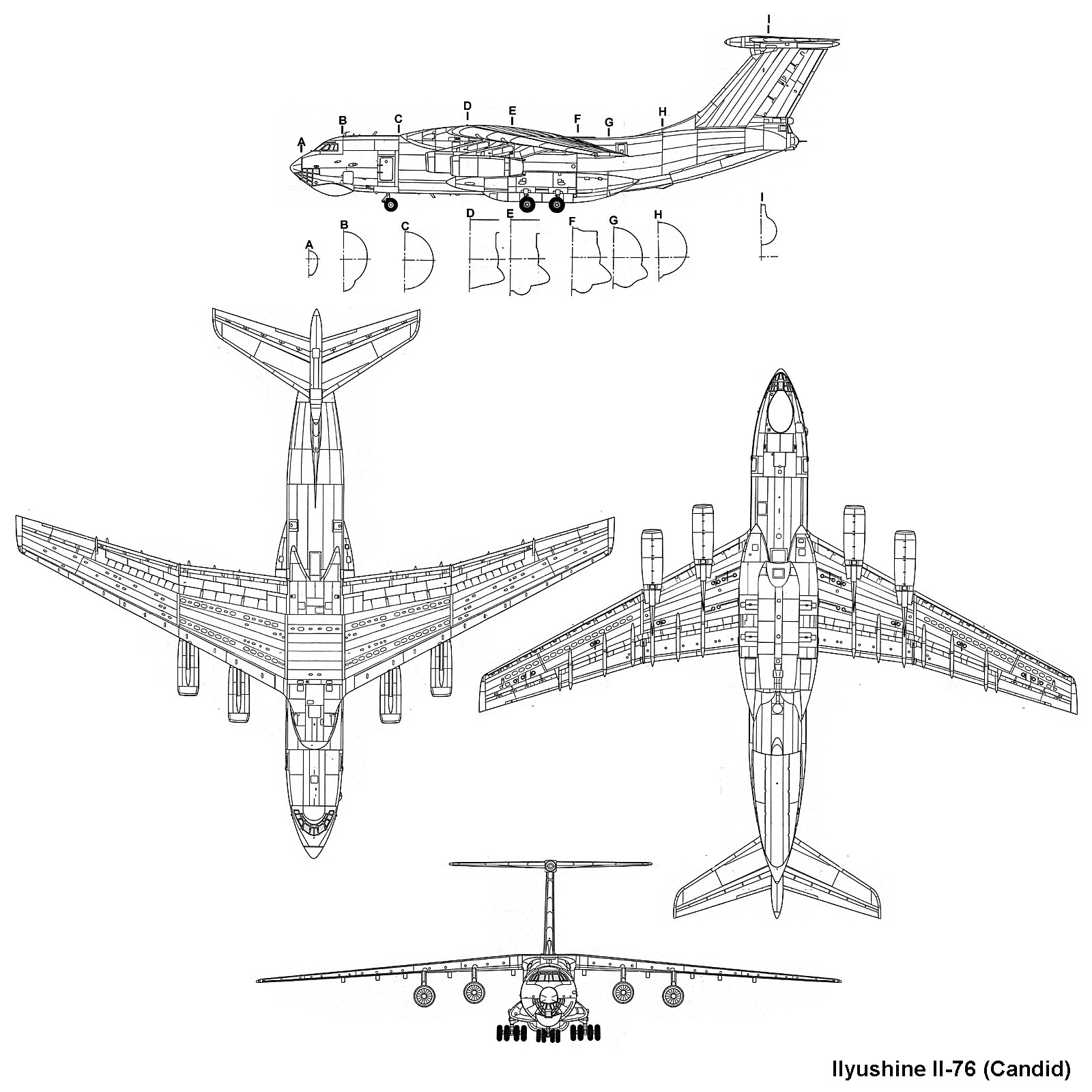 Iliouchine Il-76 Candid