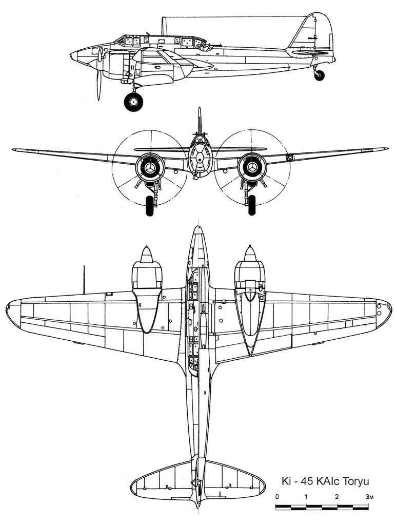 Kawasaki Ki-45 Kaï Heï (Kaï c) "Nick"