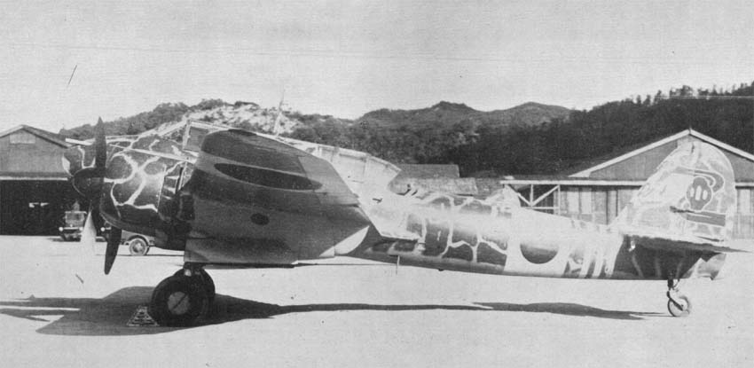 Kawasaki Ki-45 Keï Kô de profil