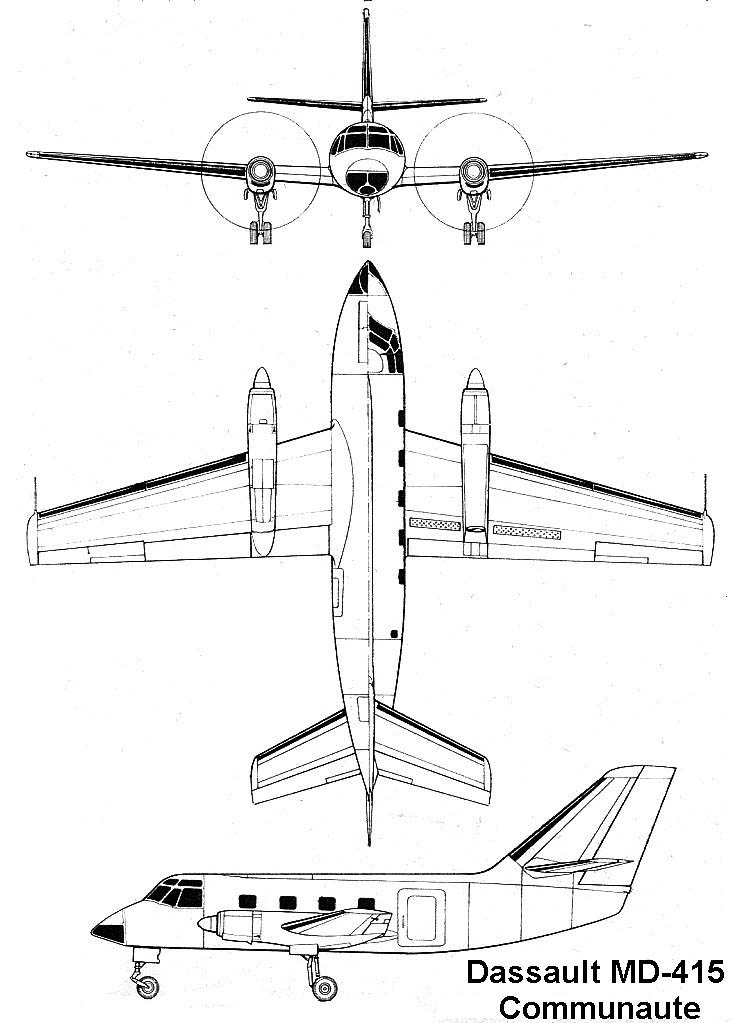 Dassault MD-415 Communauté