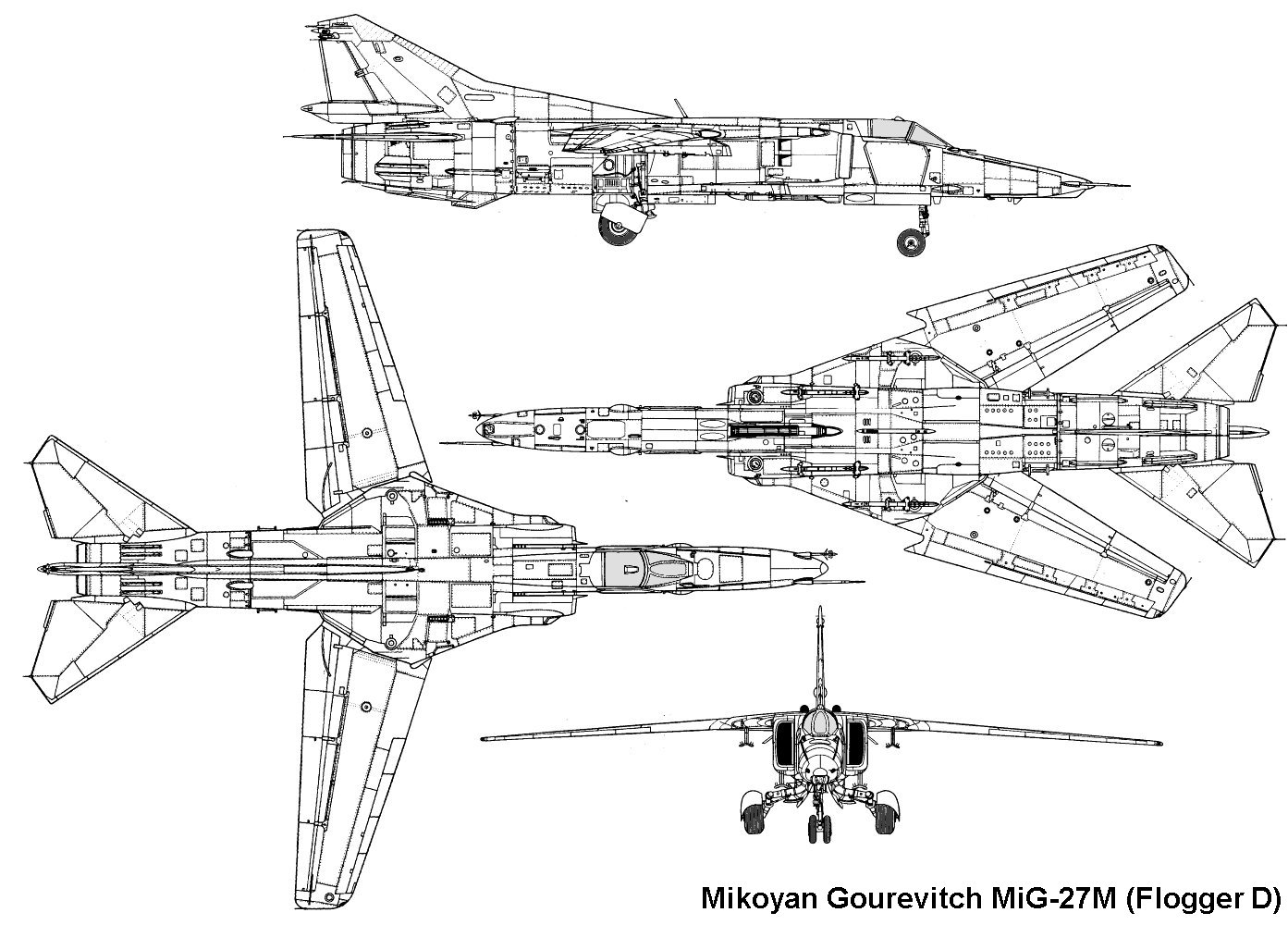 Mikoyan-Gourevitch MiG-27 Flogger-D