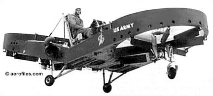 Piasecki VZ-8P (B) AirGeep II en vol