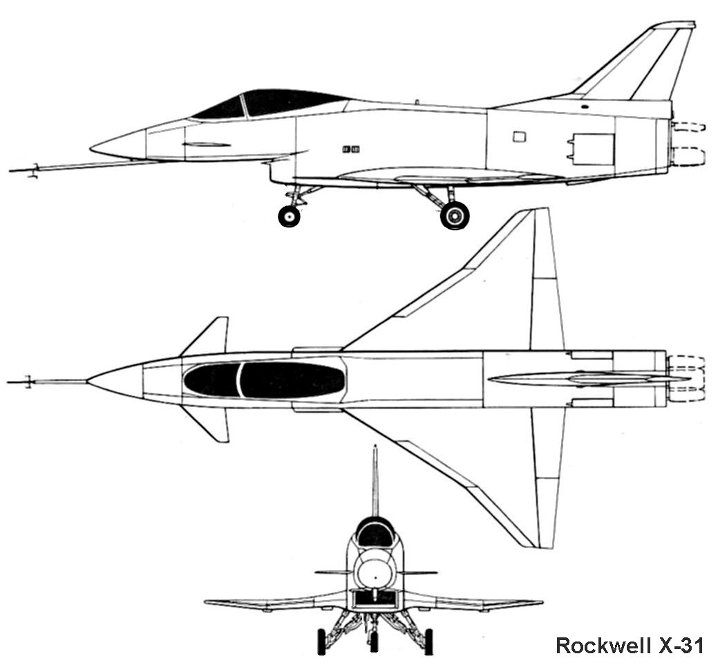 Rockwell/MBB X-31A