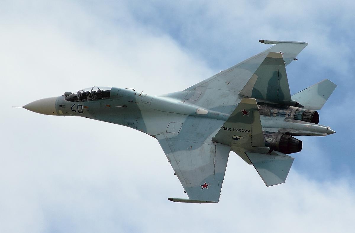 Sukhoï Su-30M2 russe en vol
