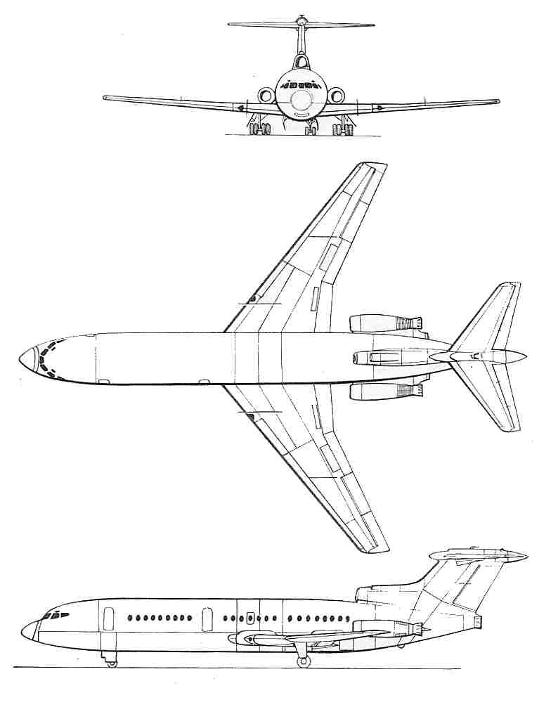 De Havilland DH-121 Trident