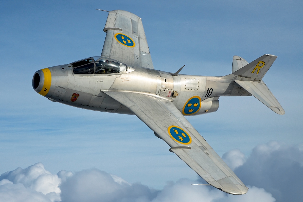 Saab J 29F Tunnan suédois