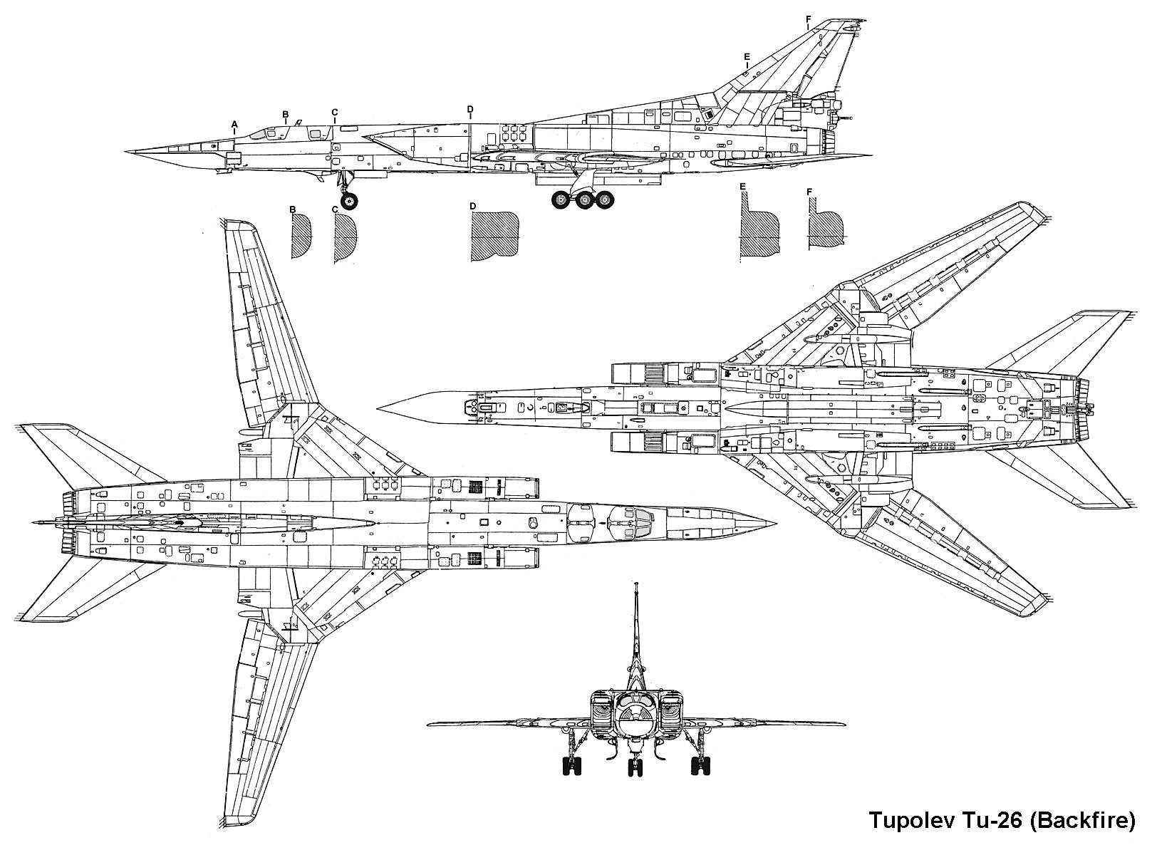 Tupolev Tu-22M3 Backfire
