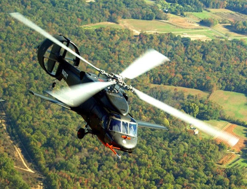 Piasecki X-49A en léger virage