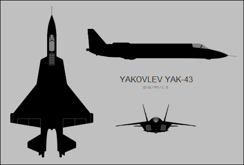 Yakovlev Yak-41 Freestyle (Yak-43)
