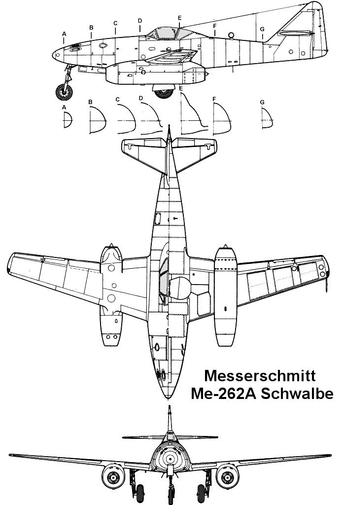 Messerschmitt Me 262A-1a Schwalbe