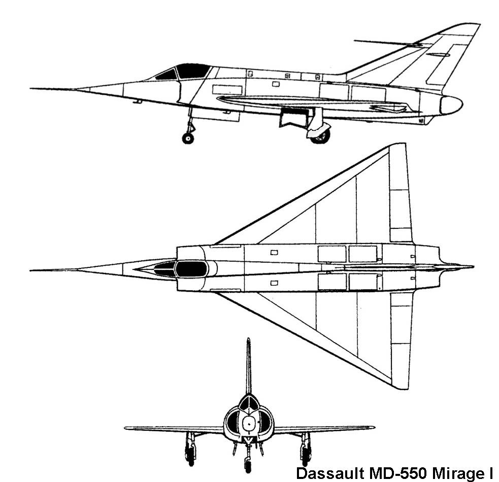 Dassault MD-550 Mirage I