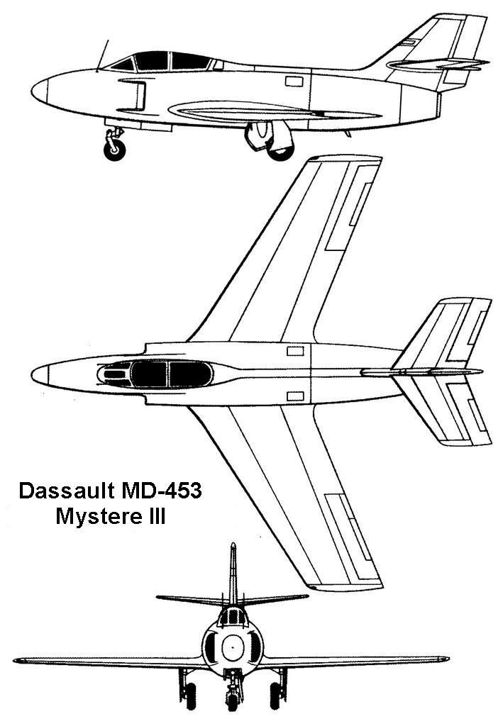 Dassault MD-453 Mystère III