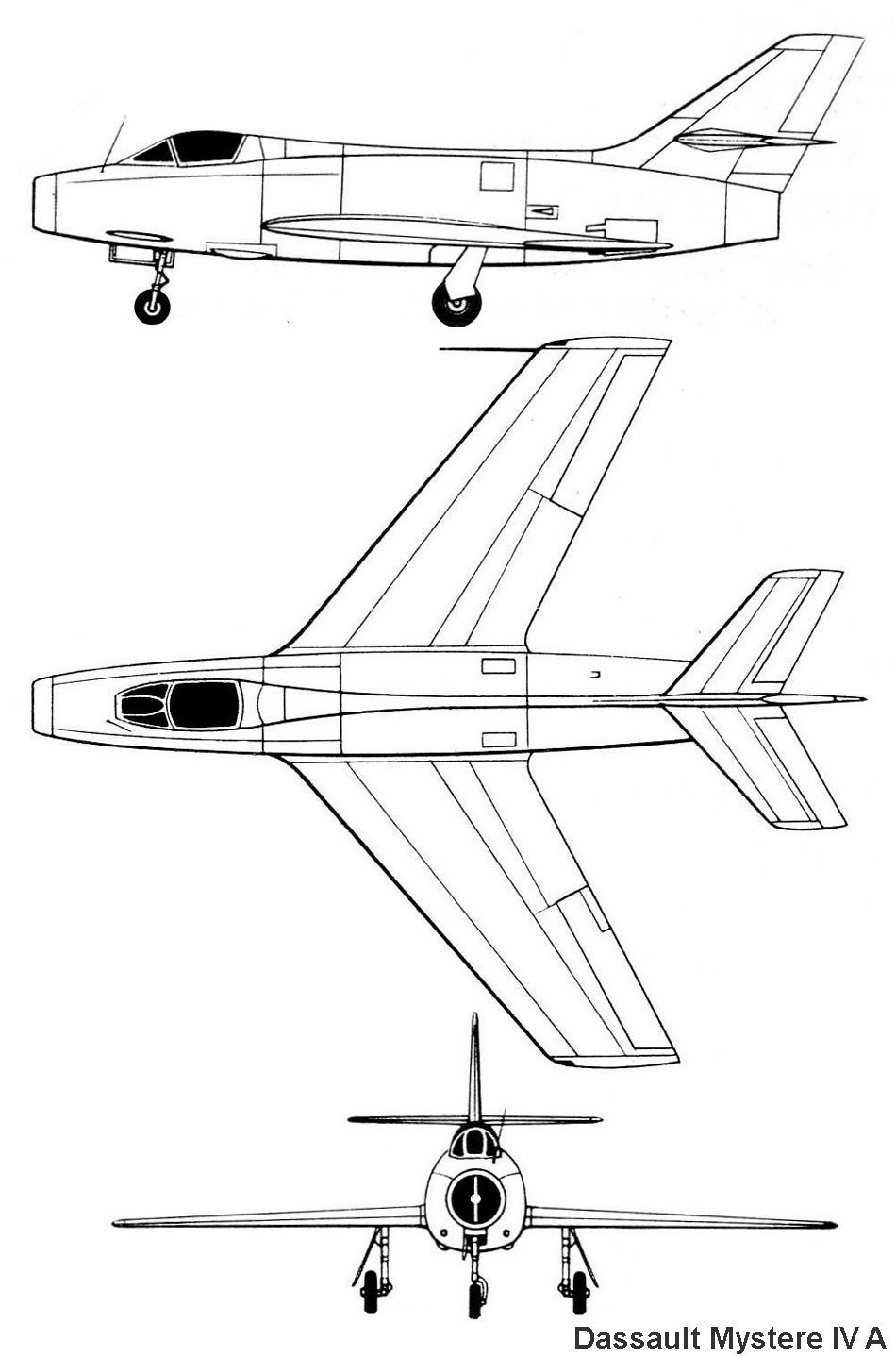 Dassault Mystère IV A