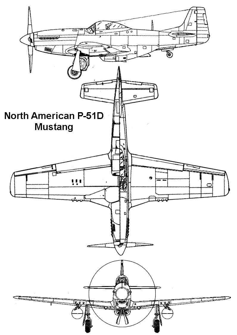 North American P-51D Mustang
