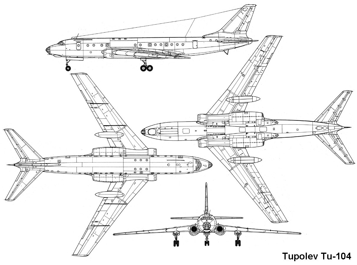 Tupolev Tu-104 Camel